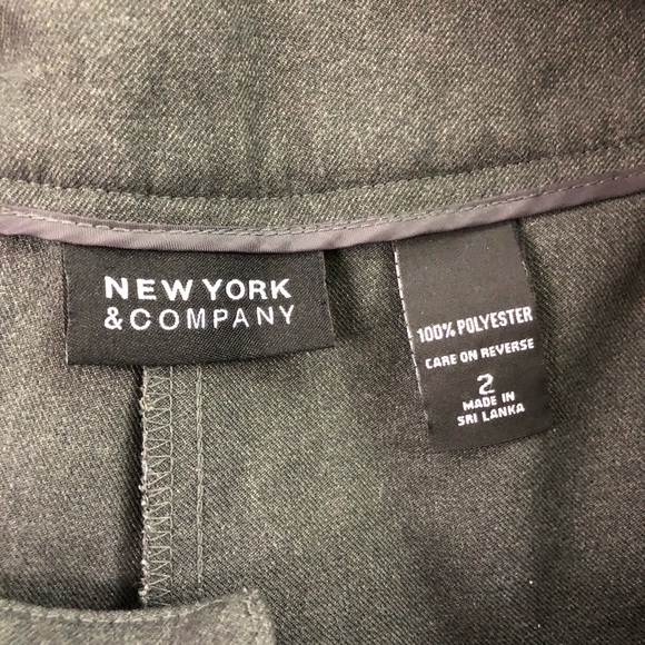 New York & Co. Women’s Gray Dress Pants 2 - Picture 6 of 7